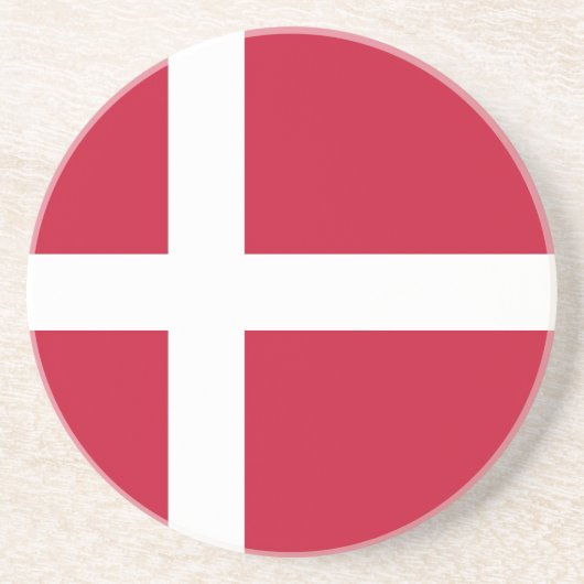 Drapeau Danemark  コースター (正面)