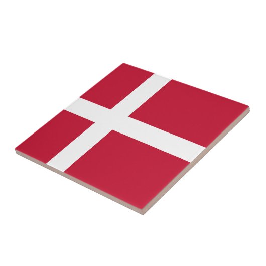 Drapeau Danemark  タイル (側面)
