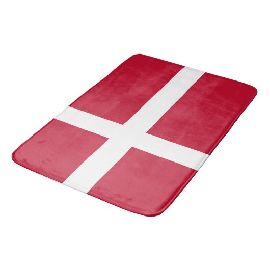 Drapeau Danemark  バスマット (アングル)
