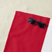 Drapeau Danemark  ビーチタオル (インサイチュ)