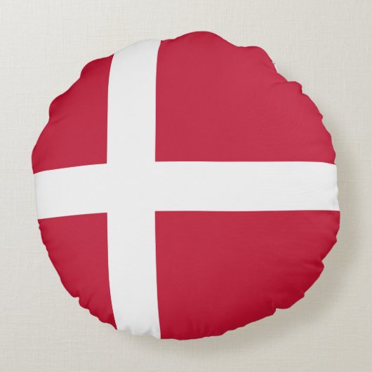 Drapeau Danemark  ラウンドクッション (裏面)