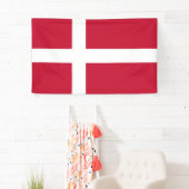 Drapeau Danemark  横断幕 (インサイチュ)
