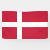 Drapeau Danemark  横断幕 (横)
