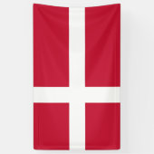 Drapeau Danemark  横断幕 (縦)