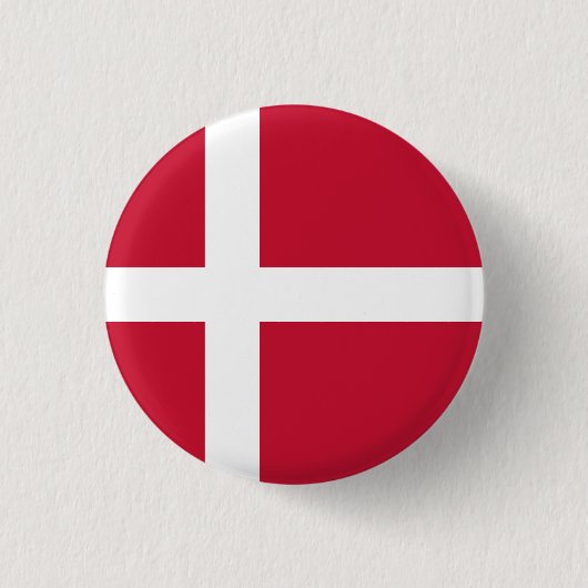 Drapeau Danemark 缶バッジ (正面)