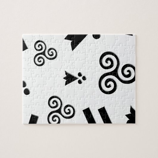 drapeau de Bretagne ジグソーパズル (横)