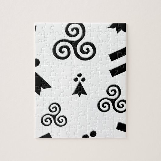 drapeau de Bretagne ジグソーパズル (縦)