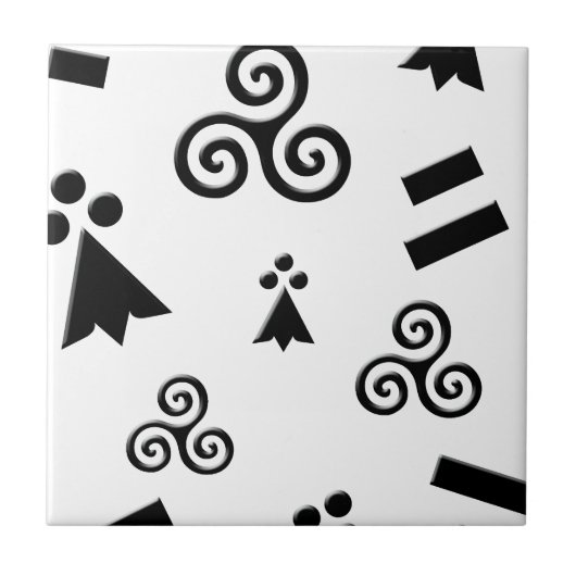 drapeau de Bretagne タイル (正面)