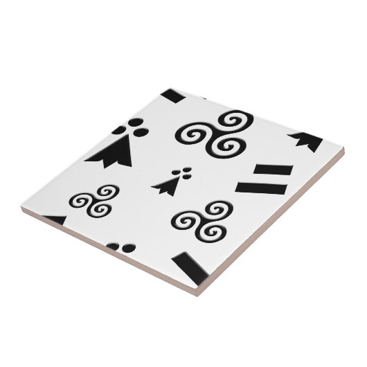 drapeau de Bretagne タイル (側面)