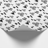 drapeau de Bretagne ラッピングペーパー (角)