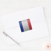 Drapeau de de la France スクエアシール (封筒)