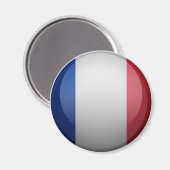 Drapeau de de la France マグネット (正面/裏面)