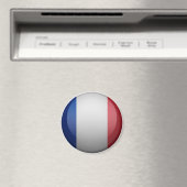 Drapeau de de la France マグネット (インサイチュ (食洗機))