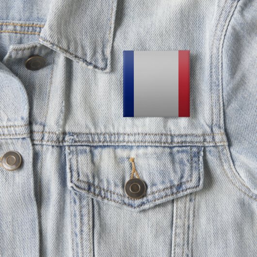 Drapeau de de la France 缶バッジ (インサイチュ)