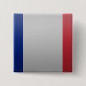 Drapeau de de la France 缶バッジ (正面)