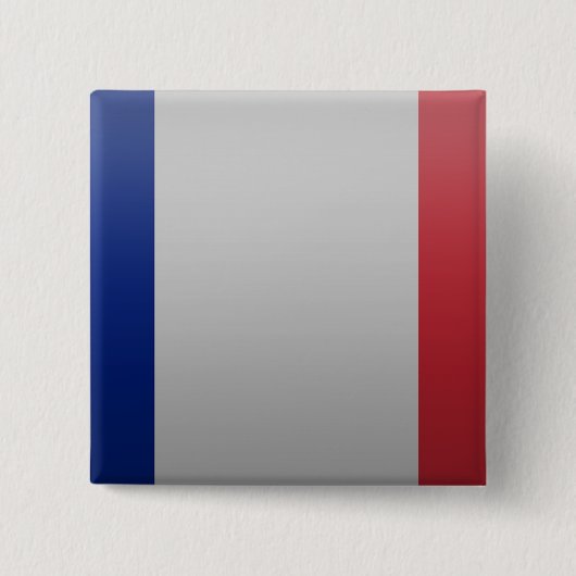Drapeau de de la France 缶バッジ (正面)