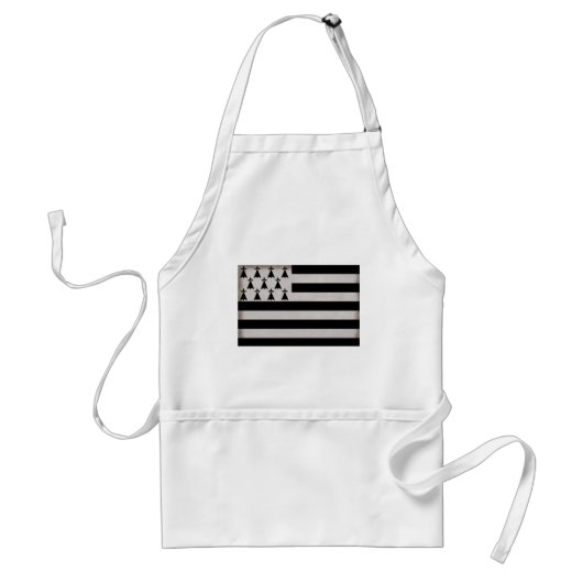 Drapeau de la Bretagne スタンダードエプロン (正面)