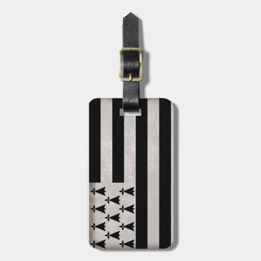 Drapeau de la Bretagne ラゲッジタグ (正面縦)