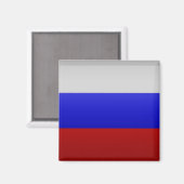 Drapeau de la Fédération de Russie マグネット (正面/裏面)
