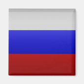 Drapeau de la Fédération de Russie マグネット (正面)