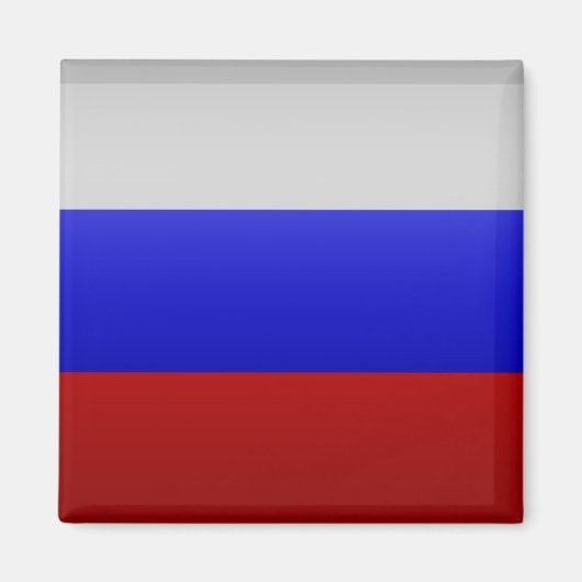Drapeau de la Fédération de Russie マグネット (正面)