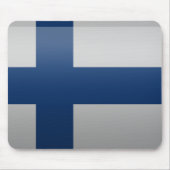 Drapeau de la Finlande. マウスパッド (正面)