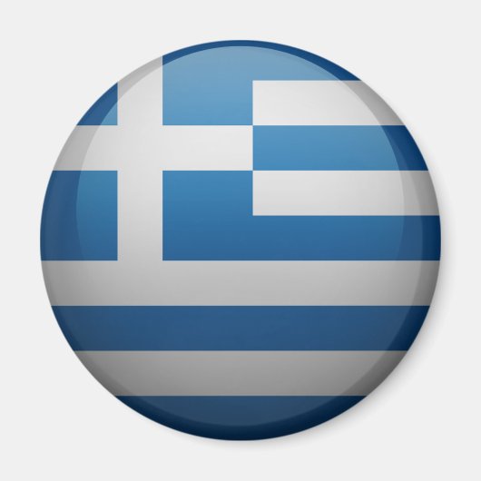 Drapeau de la Grèce マグネット (正面)