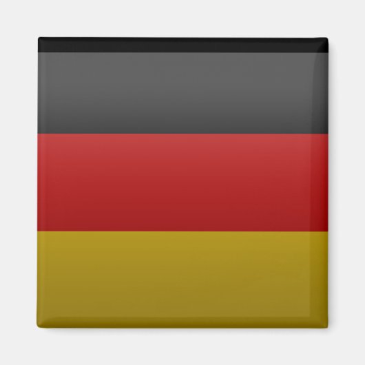 drapeau de la République fédérale d'Allemagne マグネット (正面)