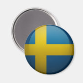 Drapeau de la Suède マグネット (正面/裏面)