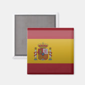 Drapeau de l'Espagne マグネット (正面/裏面)
