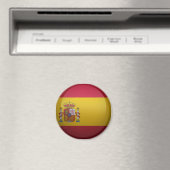 Drapeau de l'Espagne. マグネット (インサイチュ (食洗機))