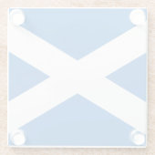 Drapeau Écosse ガラスコースター (裏面)