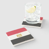 Drapeau Égypte ストーンコースター (横)
