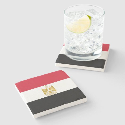 Drapeau Égypte ストーンコースター (横)