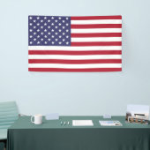 Drapeau États-Unis  横断幕 (トレードショー)