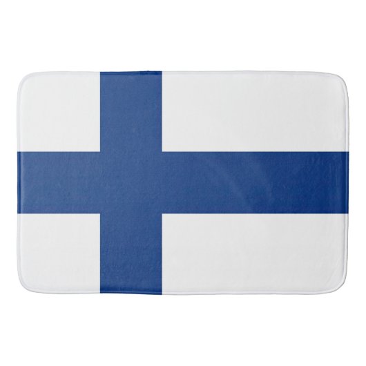 Drapeau Finlande バスマット (正面)