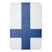 Drapeau Finlande バスマット (正面縦)