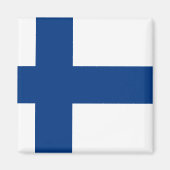 Drapeau Finlande マグネット (正面)