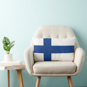 Drapeau Finlande ランバークッション (椅子)