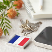  Drapeau France Tricolore キーホルダー (側面)