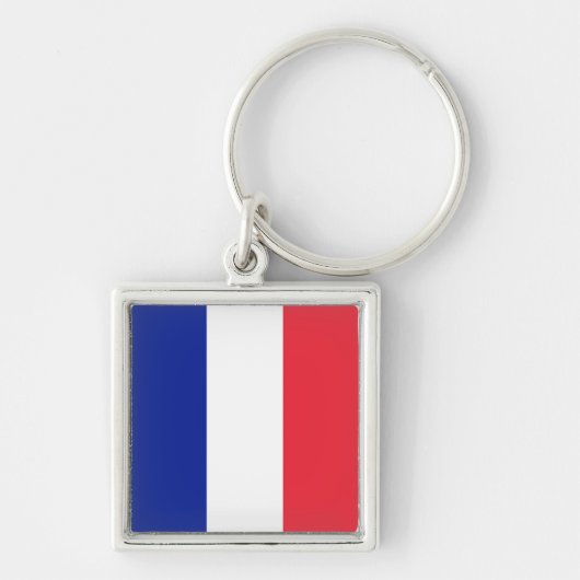  Drapeau France Tricolore キーホルダー (正面)