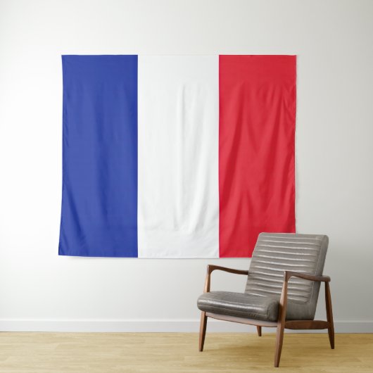 Drapeau France Tricolore タペストリー (インサイチュ(横))