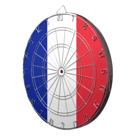 Drapeau France Tricolore ダーツボード (正面右)