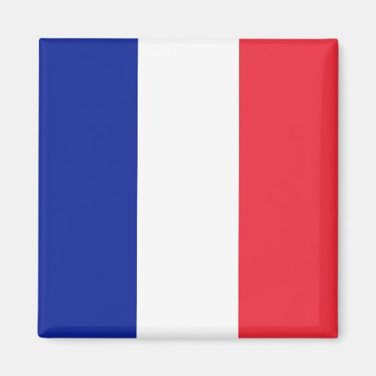 Drapeau France Tricolore マグネット (正面)