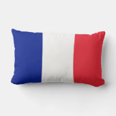 Drapeau France Tricolore ランバークッション (裏面)