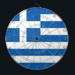 Drapeau Grèce ダーツボード<br><div class="desc">Drapeau de la Grèce: " Ελευθερία ή θάνατος " → LA LIBERTÉ OU LA MORT !</div>