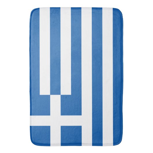 Drapeau Grèce バスマット (正面縦)