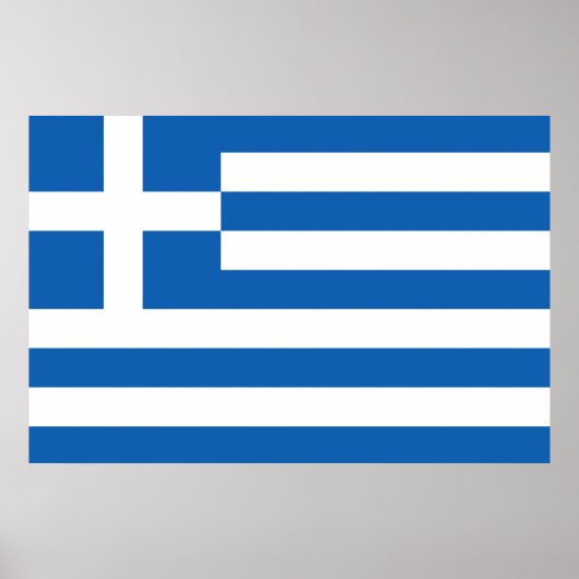 Drapeau Grèce ポスター (正面)