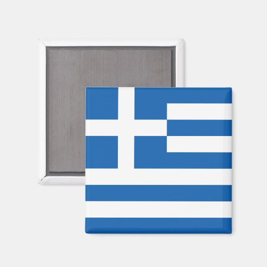 Drapeau Grèce マグネット (正面/裏面)