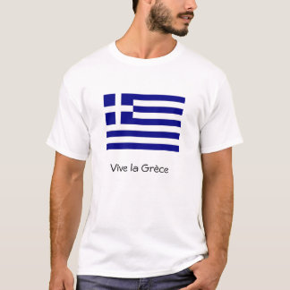 Drapeau grèce tシャツ